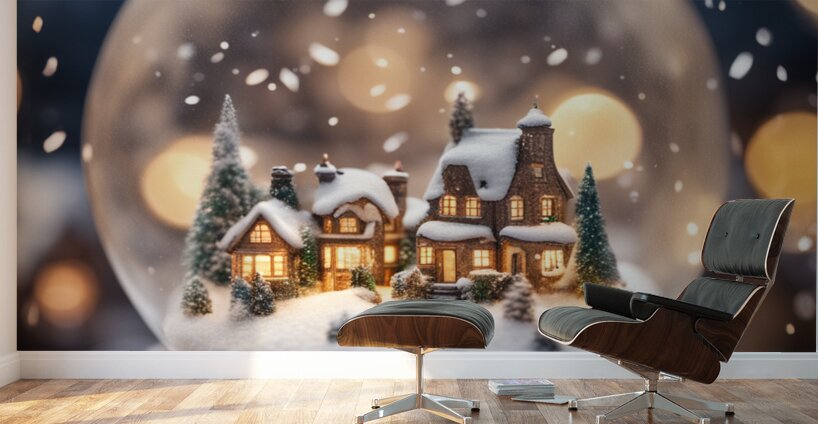 Winter Wonderland & Christmas Celebration 6 Wall Murals