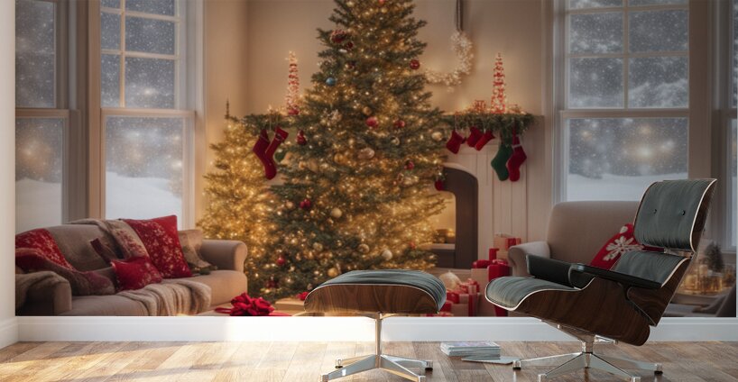 Winter Wonderland & Christmas Celebration 1 Wall Murals