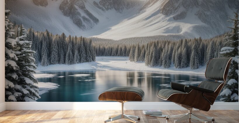 Winter Wonderland & Christmas Celebration 2 Wall Murals