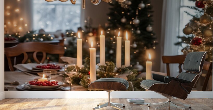 Winter Wonderland & Christmas Celebration 3 Wall Murals