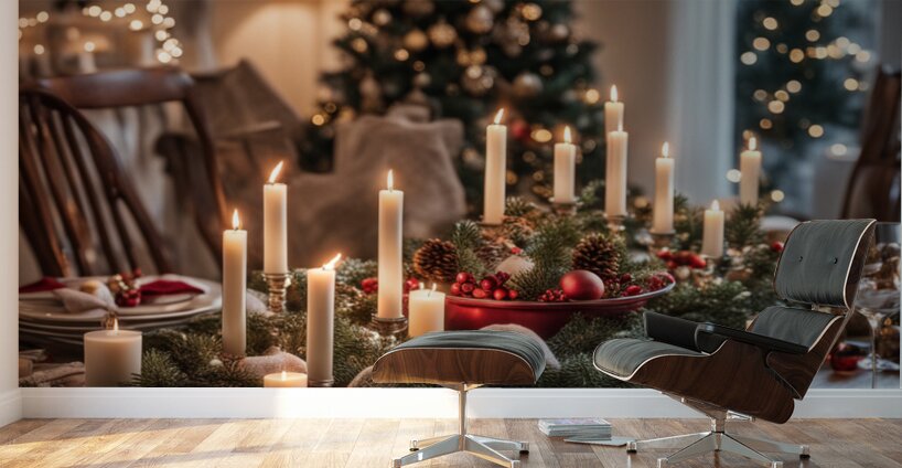 Winter Wonderland & Christmas Celebration 4 Wall Murals