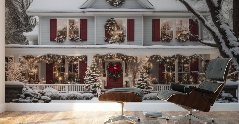 Winter Wonderland & Christmas Celebration 7 Wall Murals