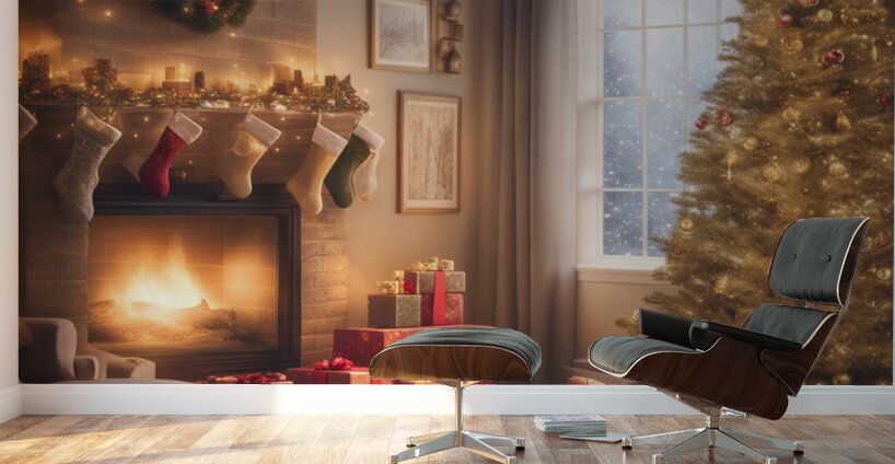 Winter Wonderland & Christmas Celebration 9 Wall Murals