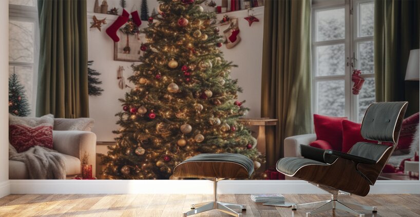 Winter Wonderland & Christmas Celebration 12 Wall Murals