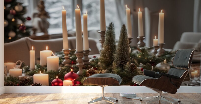 Winter Wonderland & Christmas Celebration 25 Wall Murals