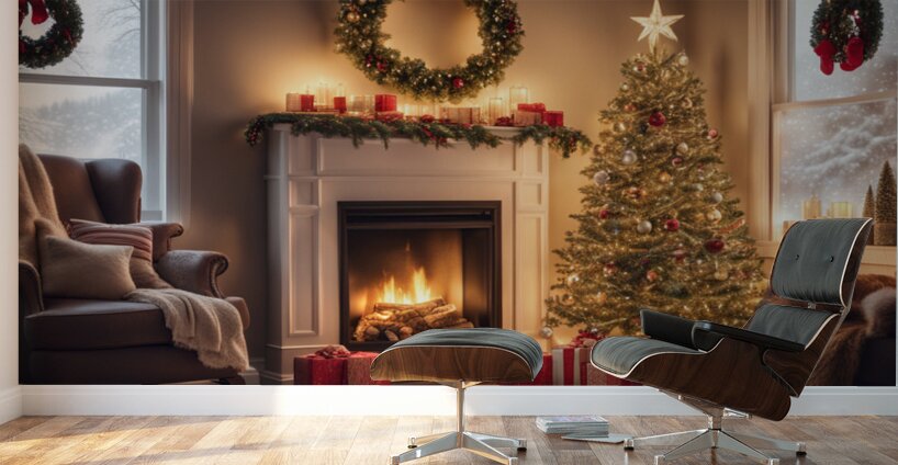 Winter Wonderland & Christmas Celebration 32 Wall Murals