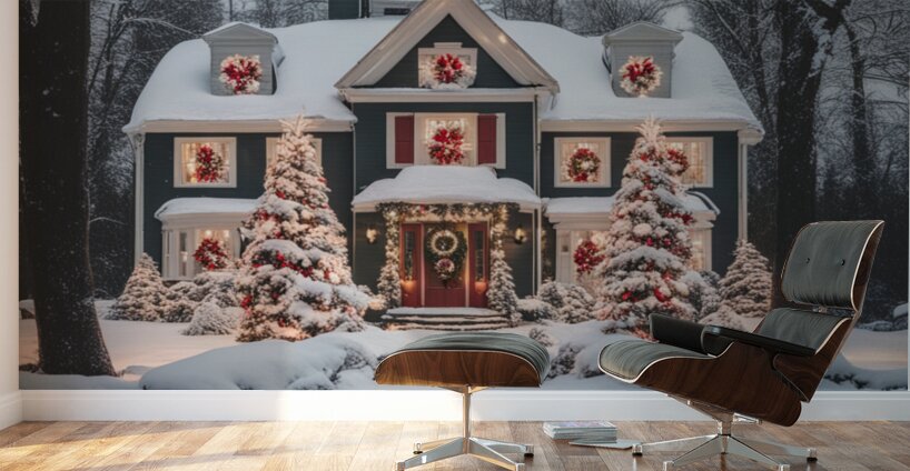 Winter Wonderland & Christmas Celebration 40 Wall Murals