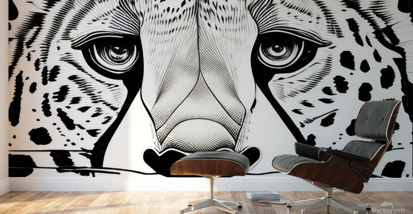 Initiated - Line Art Wall Murals