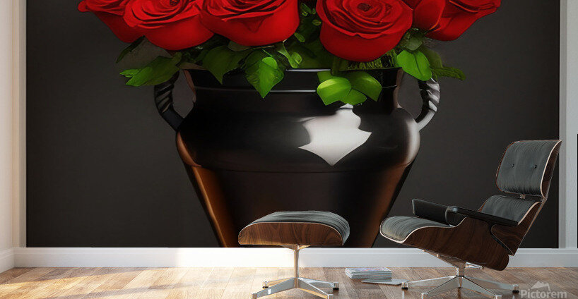 Vase of Love Wall Murals