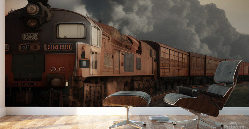 Engine 1809 - The Gretna Junction Tribute * Limited Run* Wall Murals