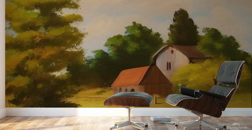The Little Farm Wall Murals