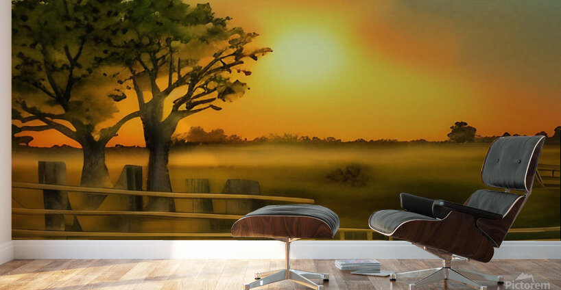 A Day of Reflection Wall Murals