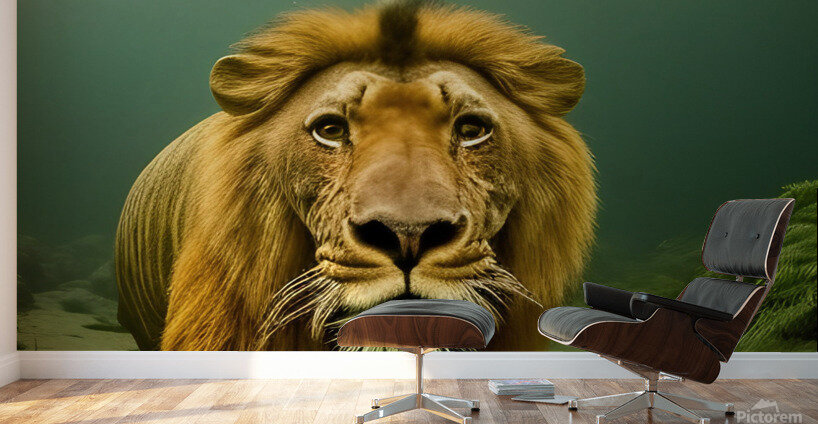 Lion. Playtime. Wall Murals