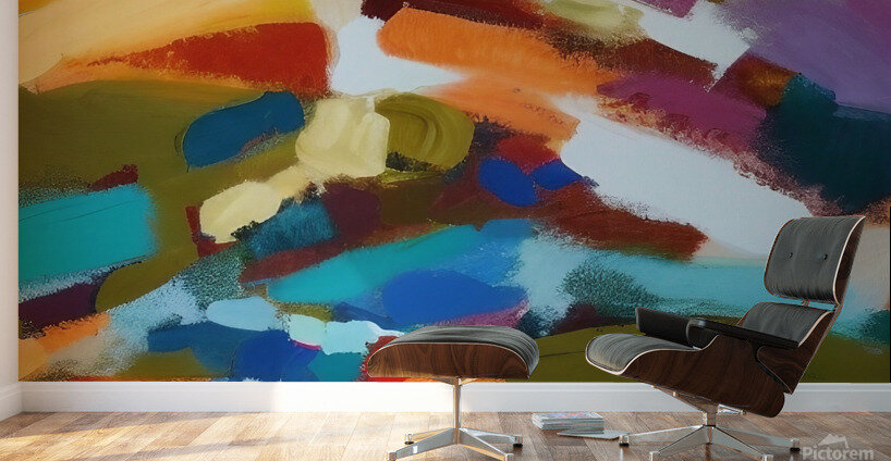 Dimensions. Abstract. Wall Murals