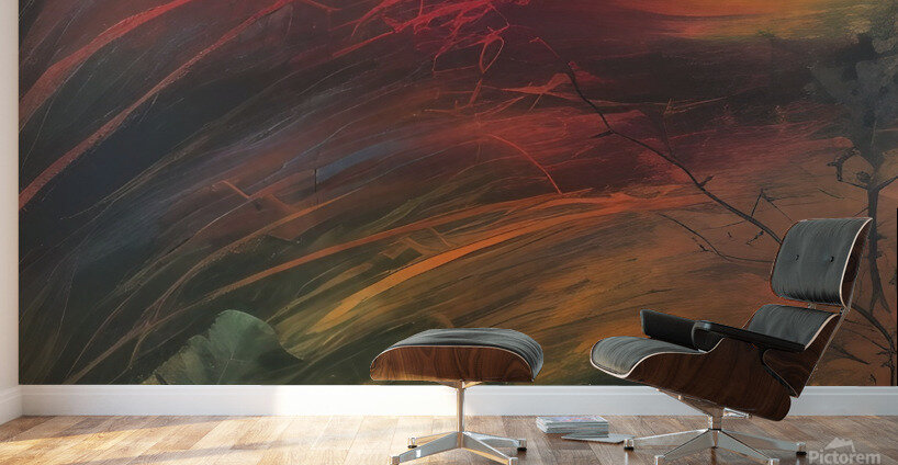 Reluctance. Abstract Wall Murals