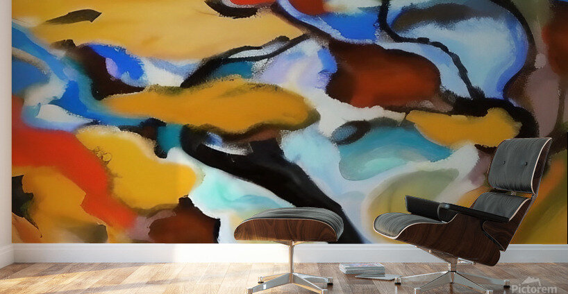 Distortion. Abstract. Wall Murals