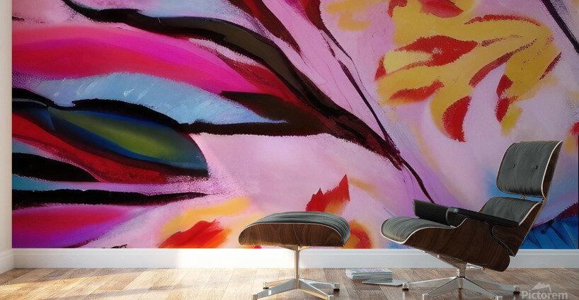 Splash. Abstract. Wall Murals