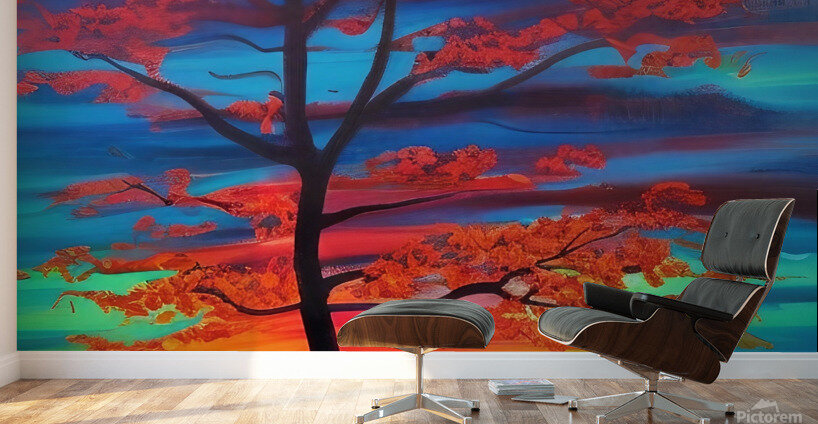 Tree of Life 2. Abstract. Wall Murals