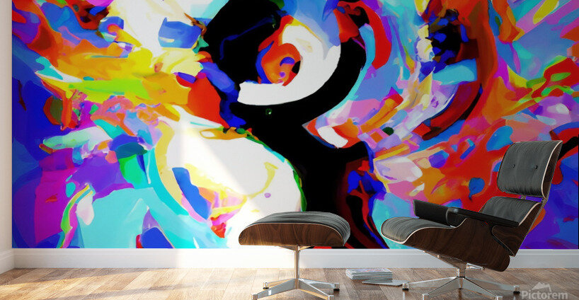 Feminine Energy. Abstract. Wall Murals