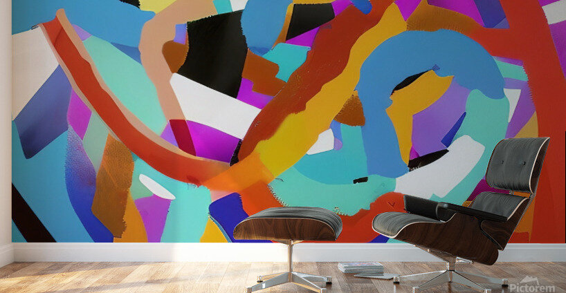 Tristed. Abstract. Wall Murals