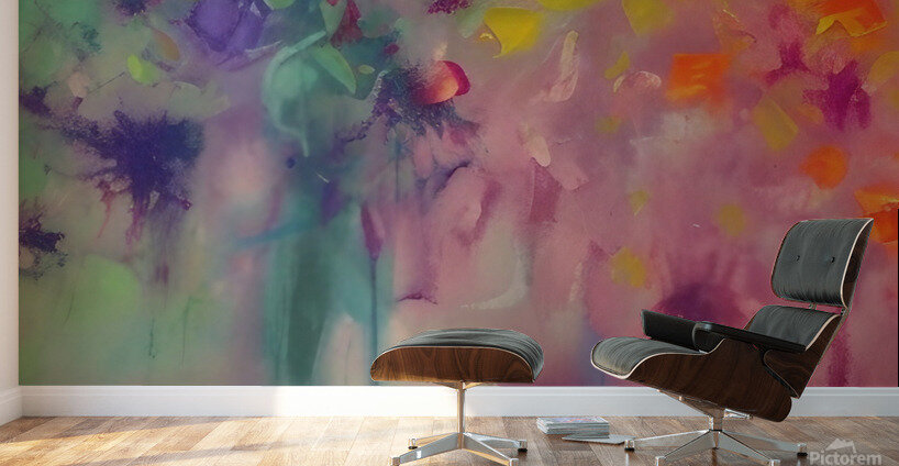 Rinsed. Abstract. Wall Murals