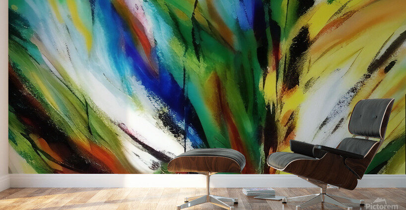 Electric Dreams. Abstract. Wall Murals