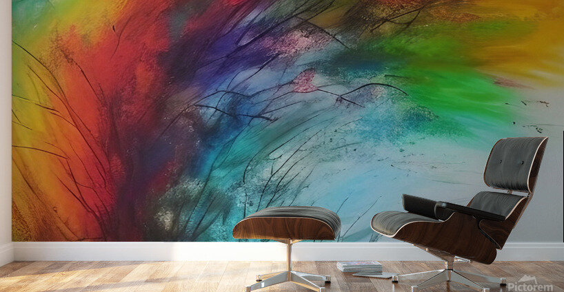 Ambition. Abstract. Wall Murals