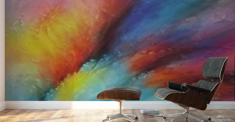 Delicate Pastels. Abstract  Wall Murals