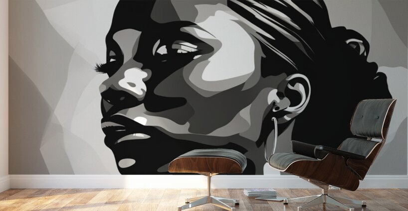 Silhouette of Strength Collection 1 - The Artful Mane 6 Wall Murals