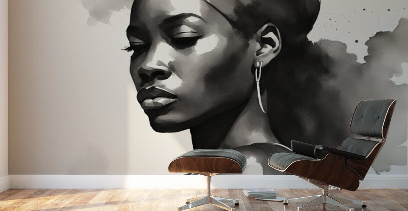 Silhouette of Strength Collection 1 - The Artful Mane 7 Wall Murals