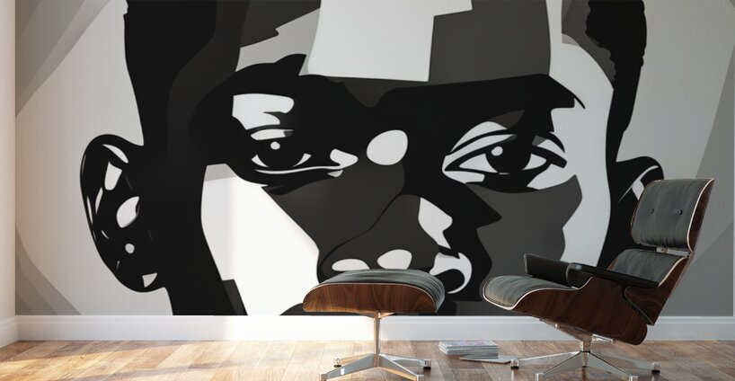 Silhouette of Strength Collection 1 - The Artful Mane 66 Wall Murals