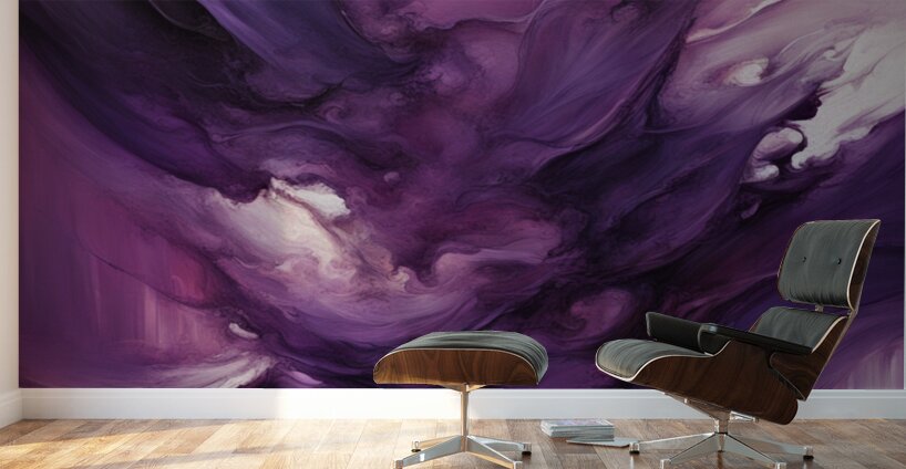 The Purle Aurora 4 Wall Murals