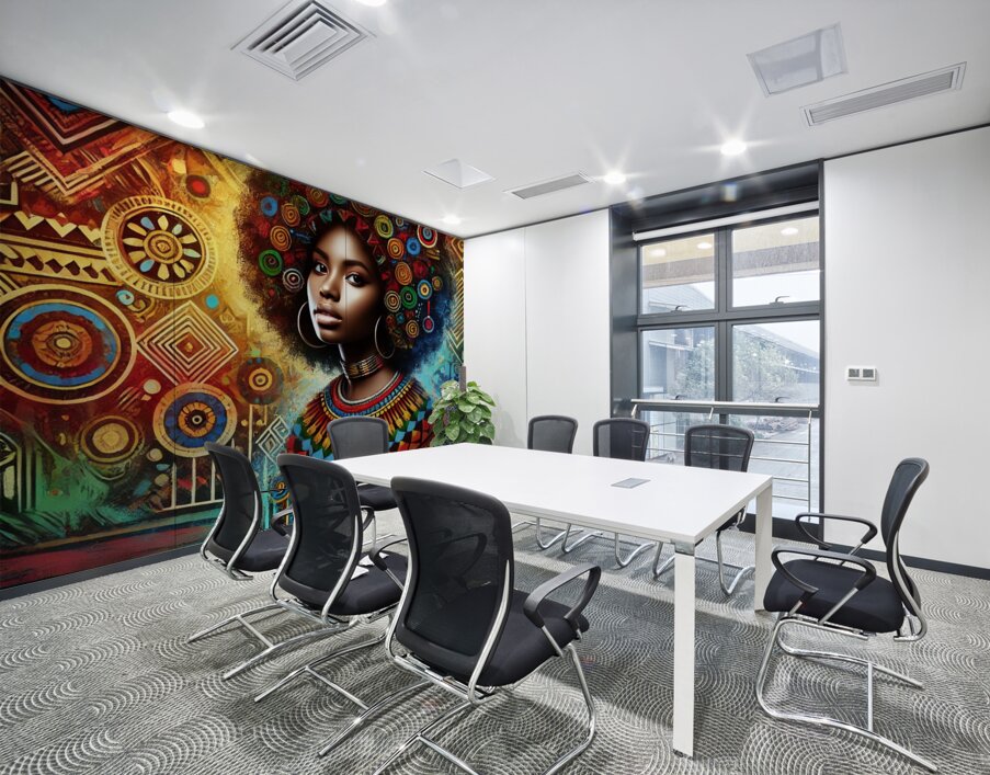 African Diaspora Wall Printing