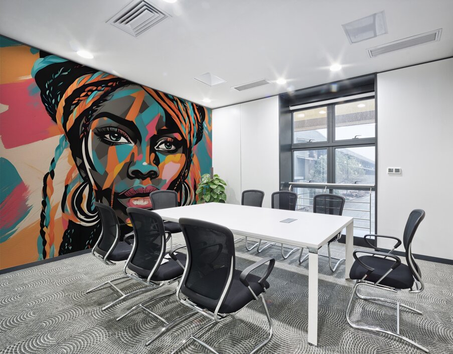 Chromatic Empress 1 Wall Printing