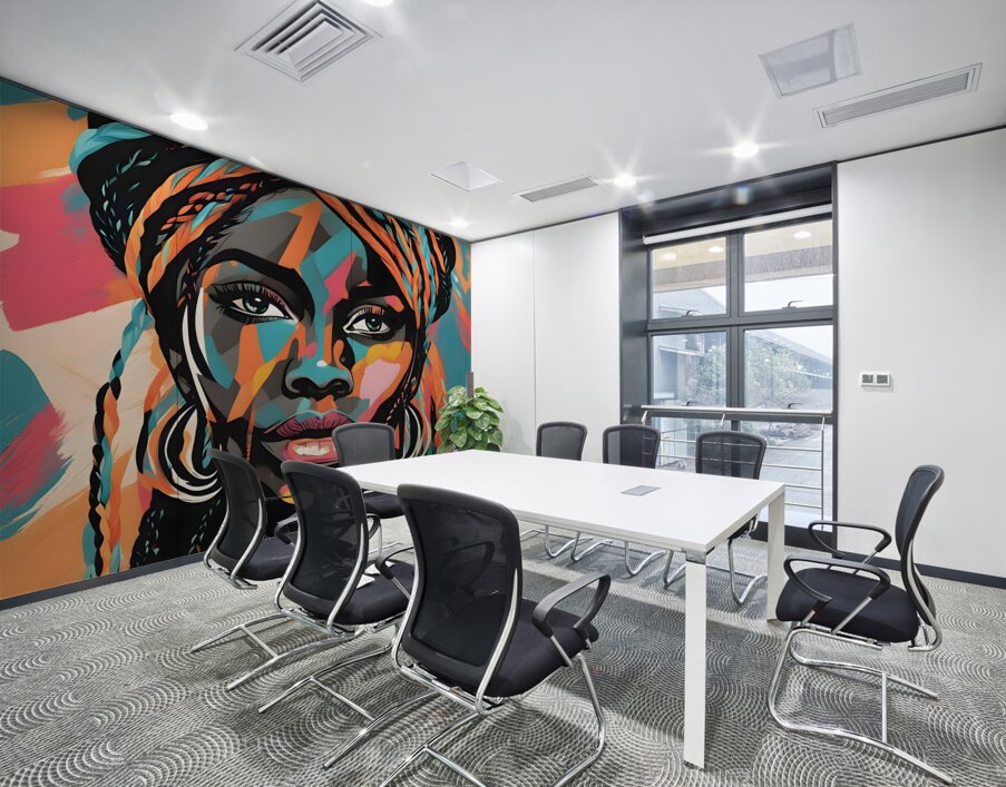 Chromatic Empress 5 Wall Printing