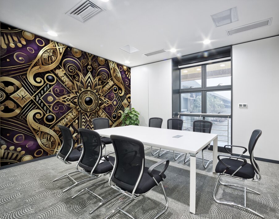 Threads of Heritage: Afrocentric Wearable Art Collection 1 1 Wall Printing