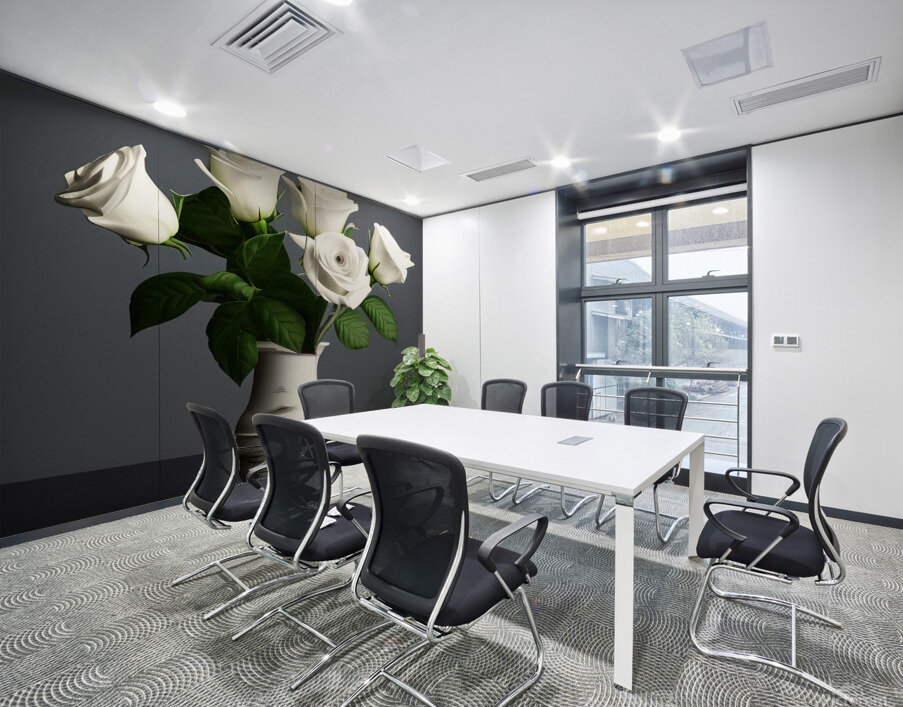 Vase of Peace. Wall Printing