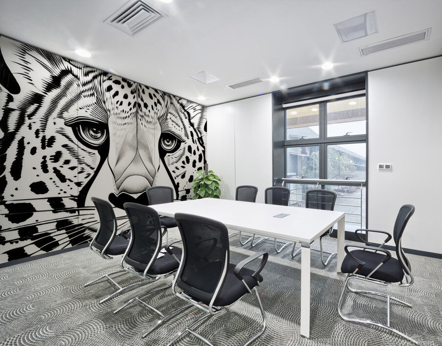 Initiated - Line Art Wall Printing