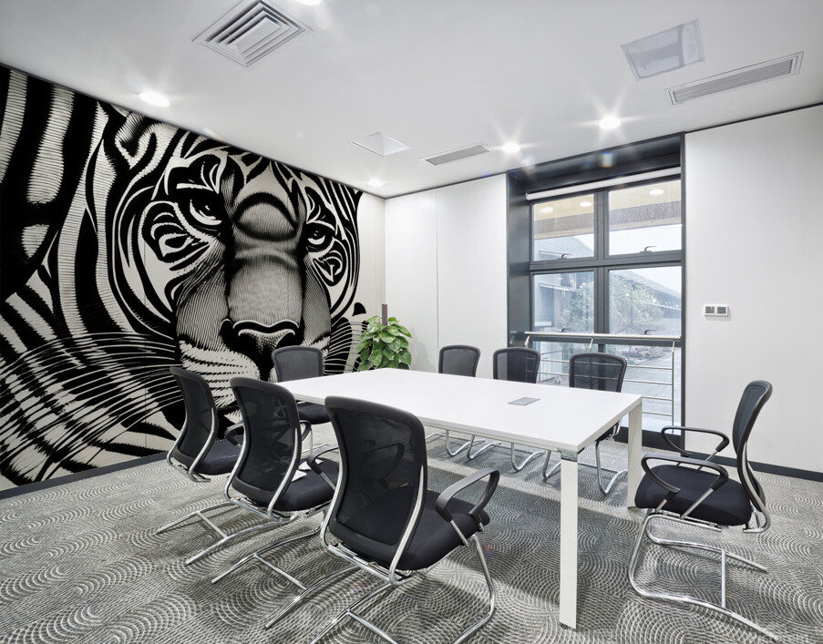 Guarded. Wall Printing