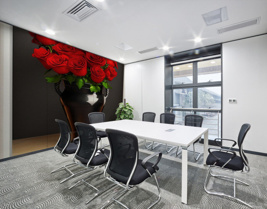 Vase of Love Wall Printing