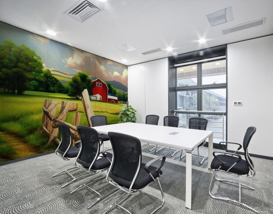 Country Life  Wall Printing