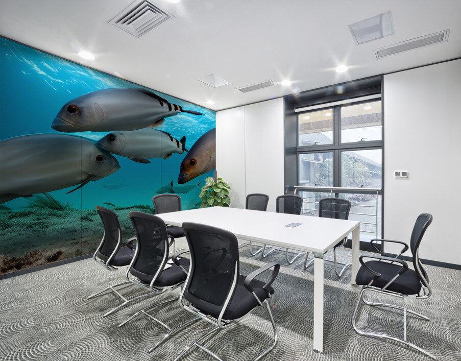 The Deep Dive Wall Printing