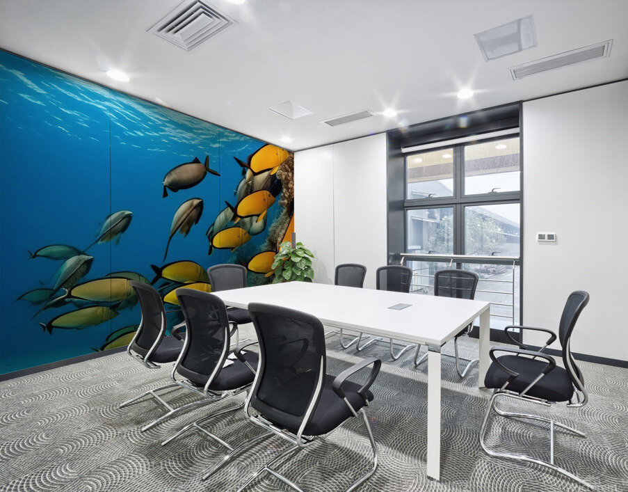 School of Fish.  Wall Printing