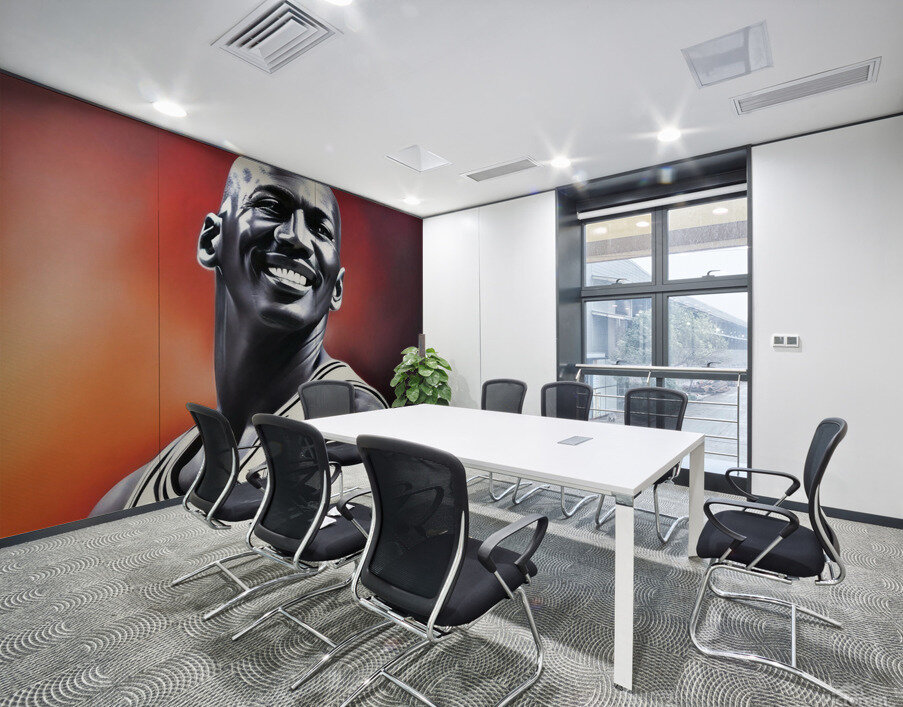 Michael Jordan  - The Mastermind Wall Printing