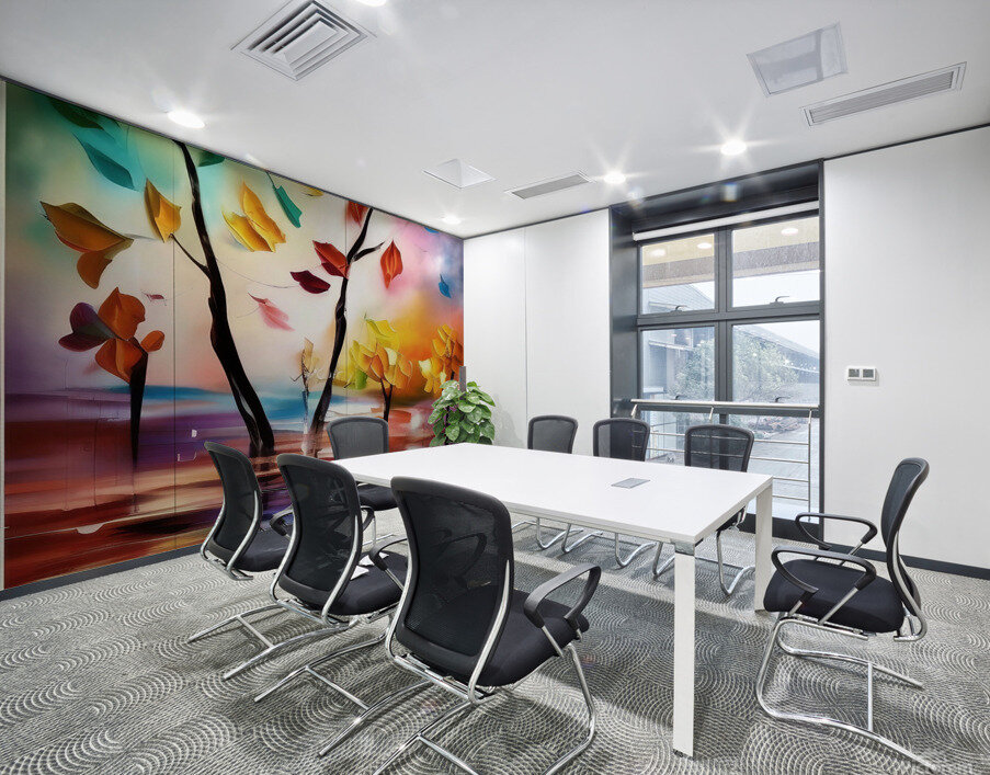 Trees of Manifestation. Abstract. Wall Printing