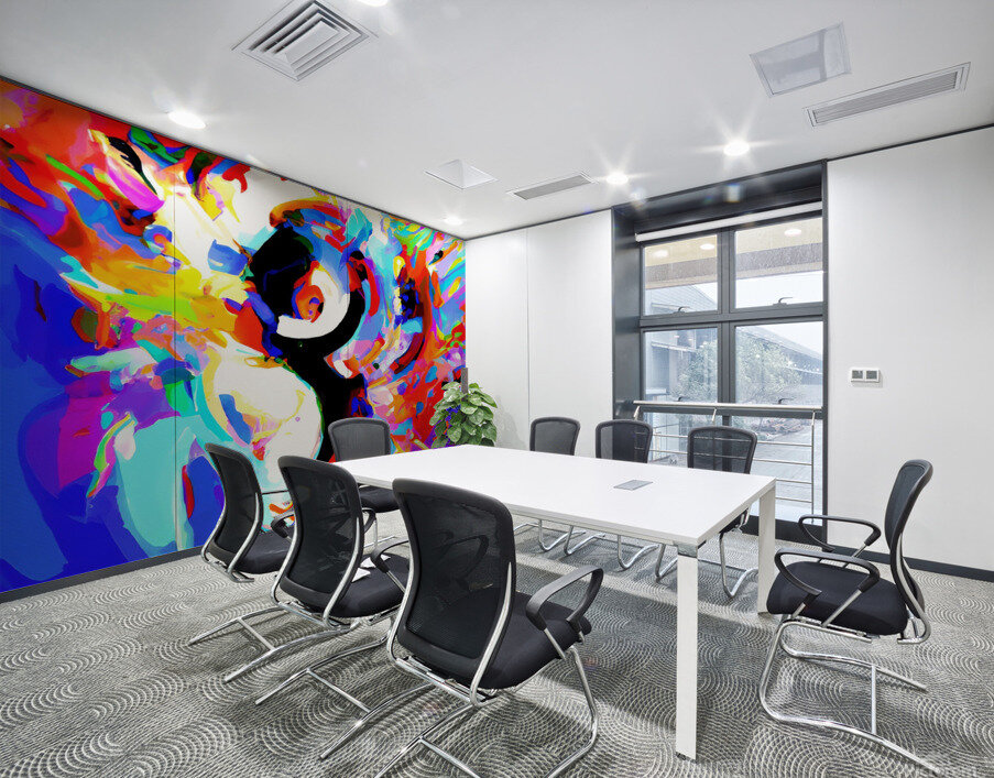 Feminine Energy. Abstract. Wall Printing