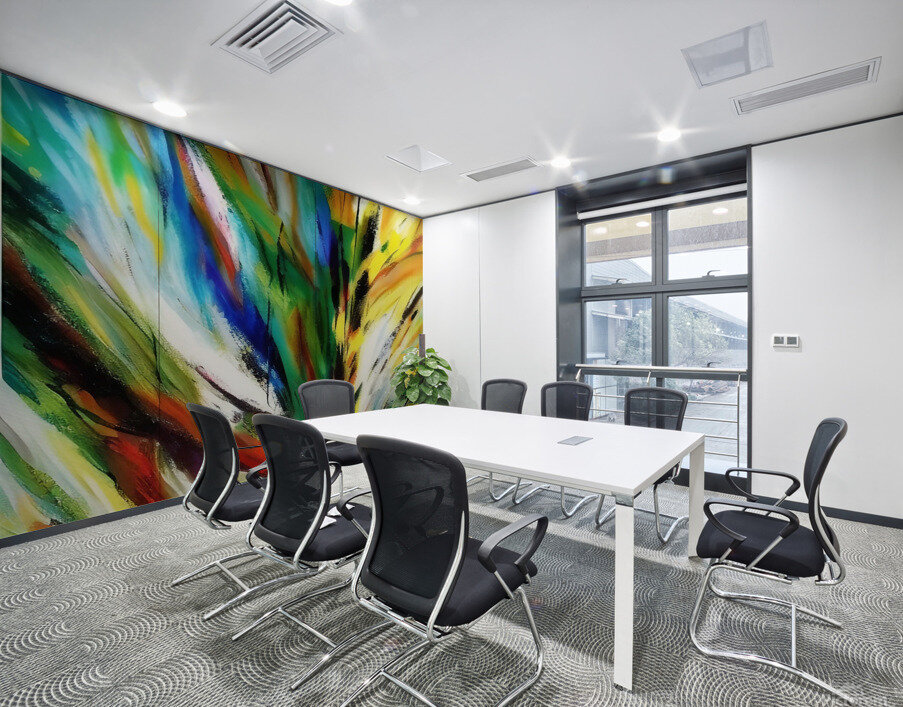 Electric Dreams. Abstract. Wall Printing