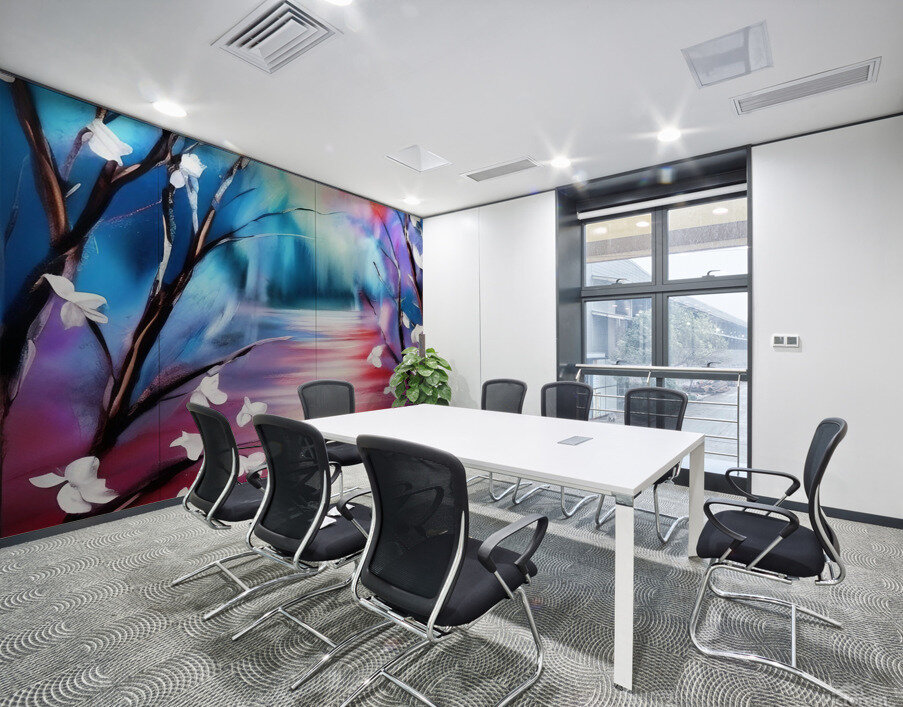 Walk of Inflection Wall Printing