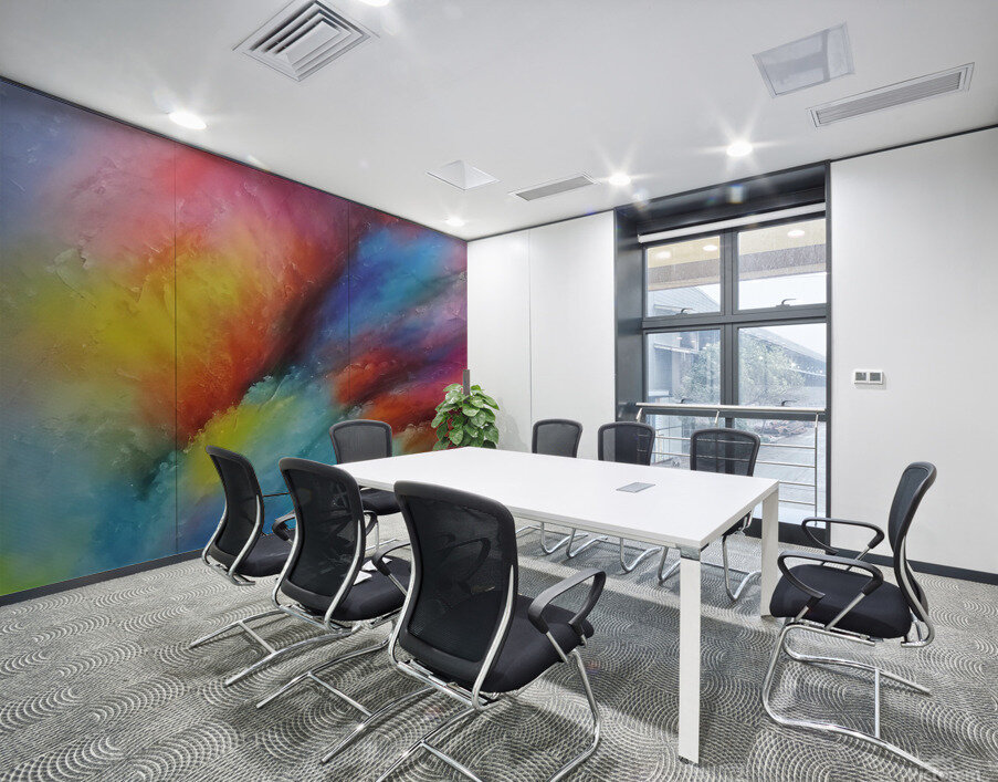 Delicate Pastels. Abstract  Wall Printing