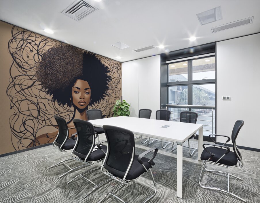 Melanin Magic  5 Wall Printing